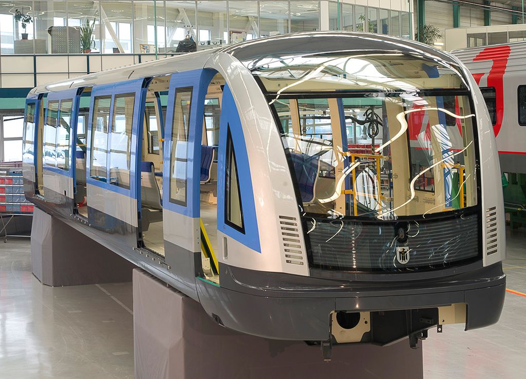 Siemens presents the first carbody for Munich's new metro trains