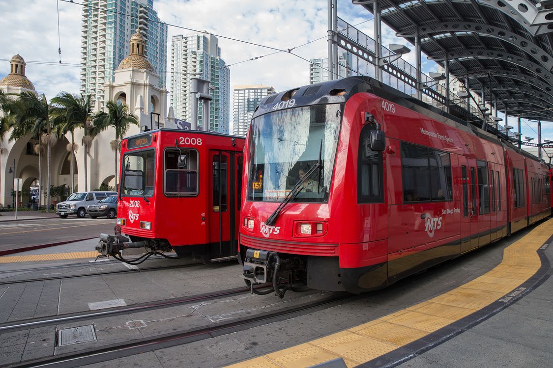 San Diego Light Rail Vehicles 