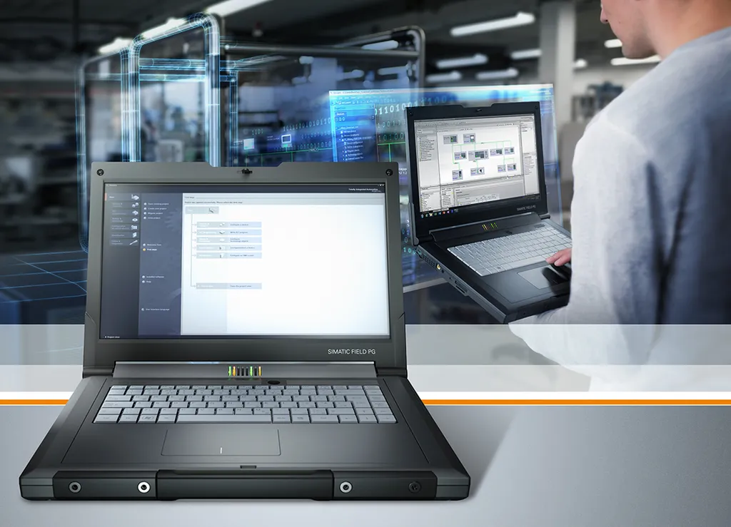 Rugged industrial notebooks for efficient automation engineering