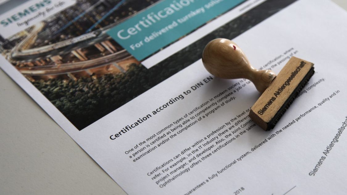 Certificação abrangente