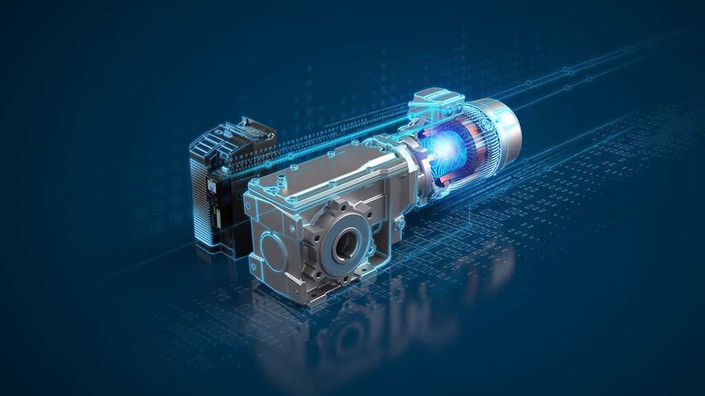Siemens breidt zijn Simogear-portfolio uit met een nieuw synchroon-reluctantie aandrijfsysteem bestaande uit Simogear standaard overbrenging, Simotics reluctantiemotor en een Sinamics frequentieomvormer om het toerental te regelen.