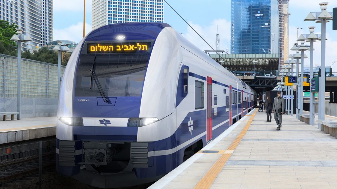 New double-decker trains for Israel