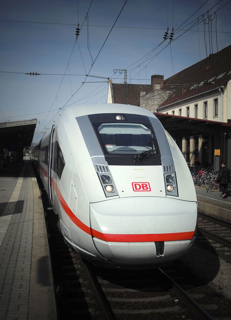 ICx erstmals im öffentlichen Bahnnetz