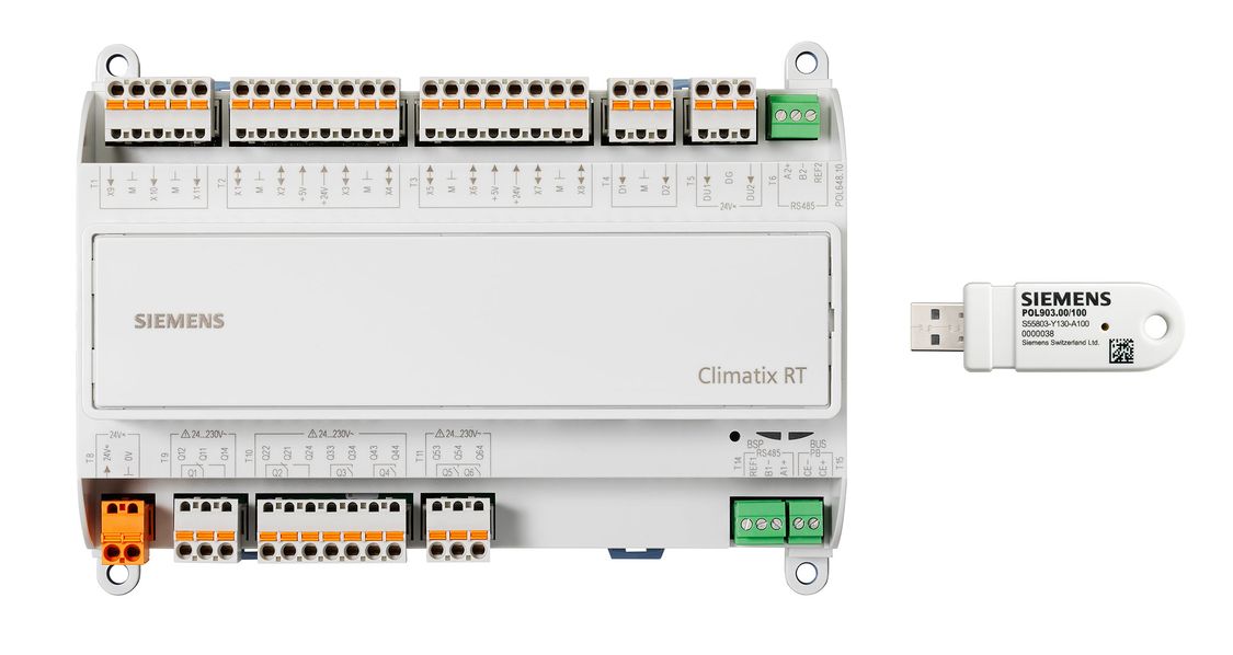 Climatix RT Front Climatix RTU or rooftop unit HVAC solution
