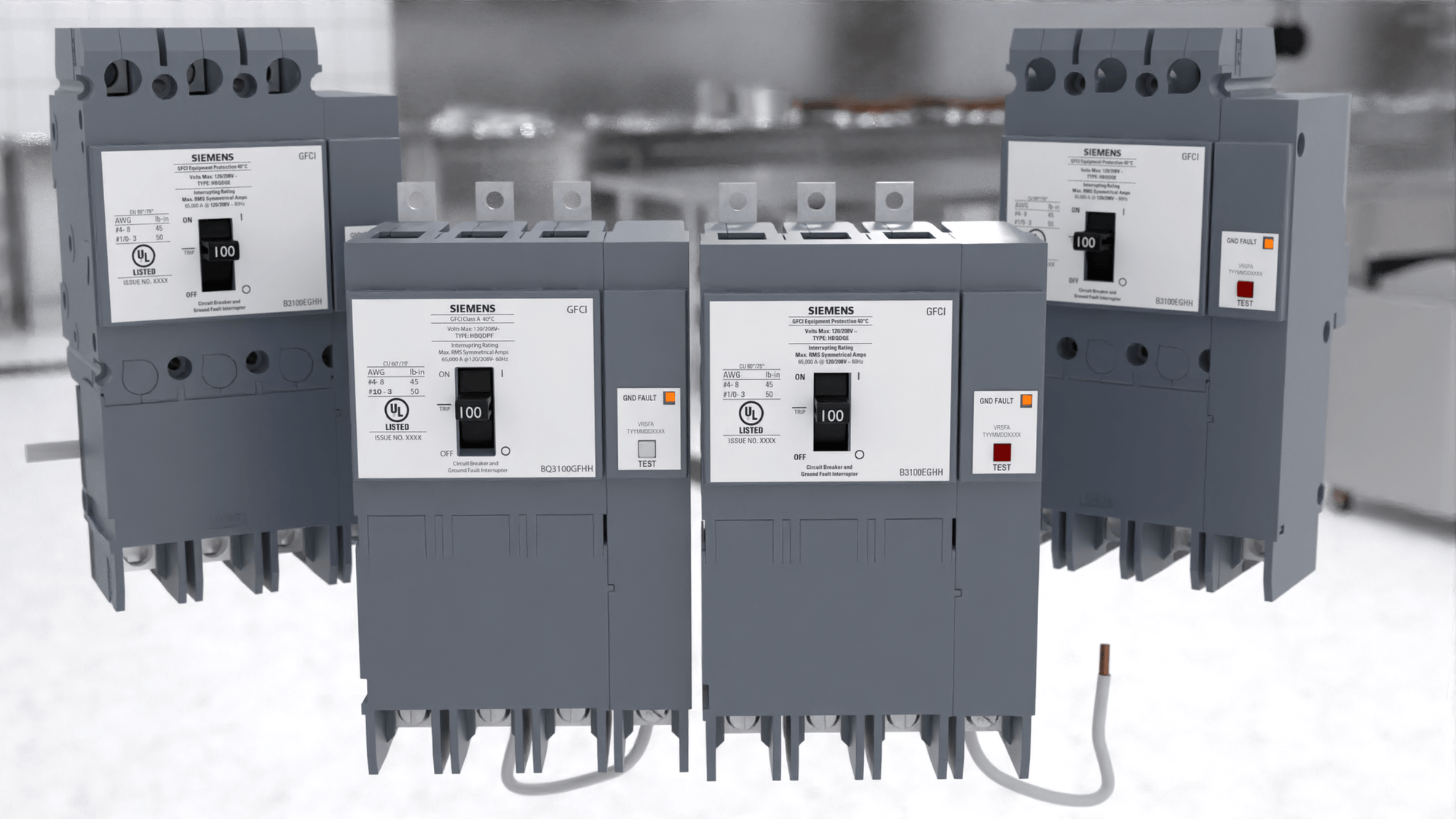 3-Pole ground fault breakers - Siemens US