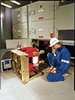 Siemens technician working Siemens technician working