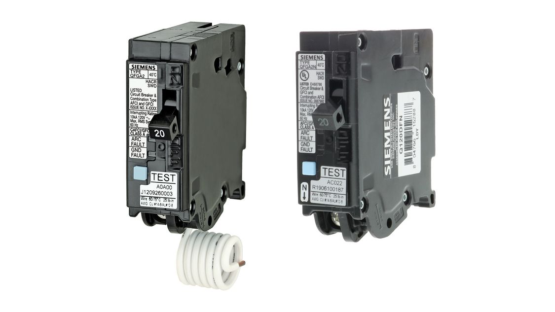 Residential Dual-Function Circuit Breakers (AFCI & GFCI)
