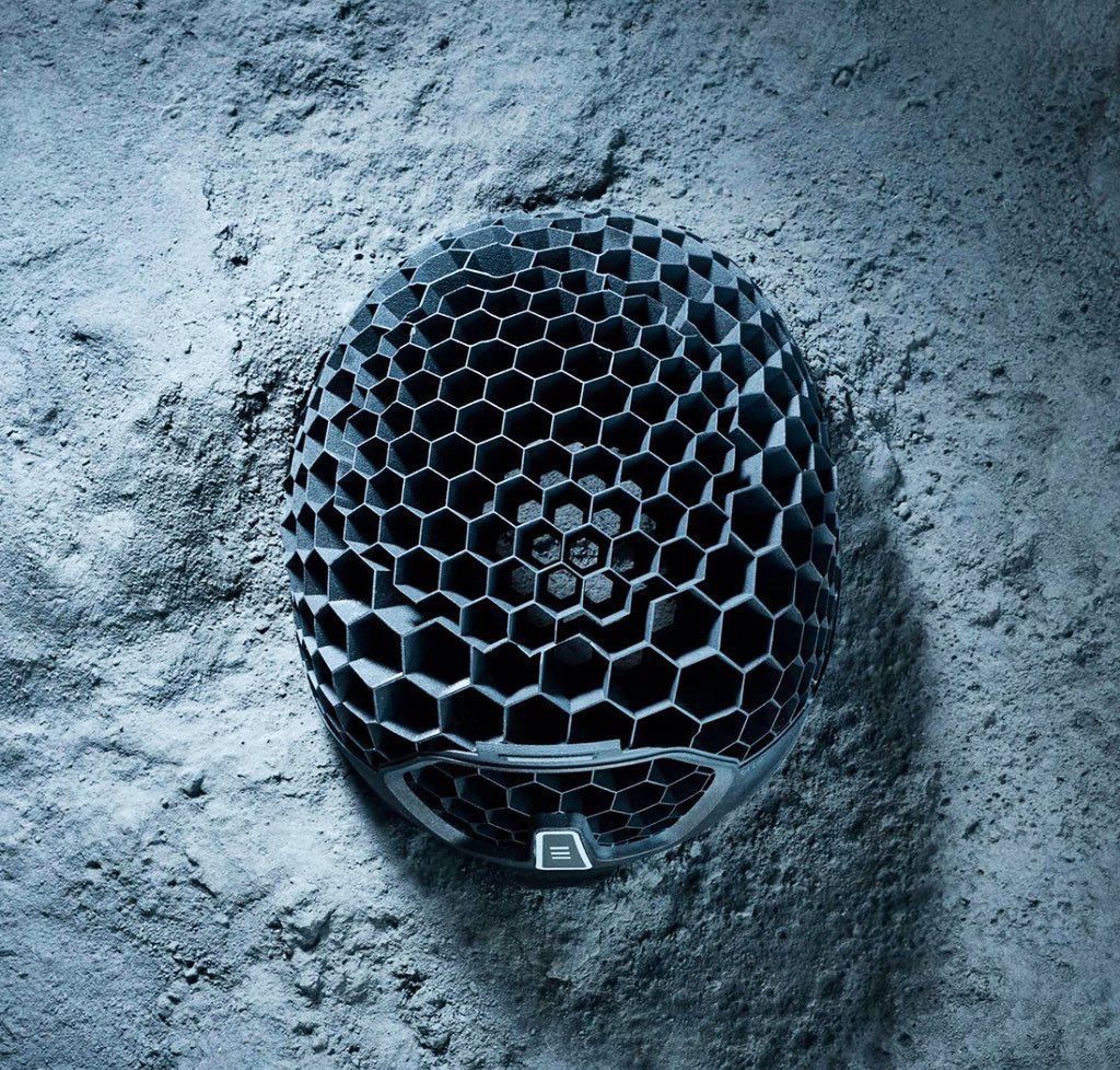 HEXR helmets are built on a honeycomb structure that’s significantly better at controlling impact than foam