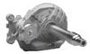 Helical gear units for locomotives