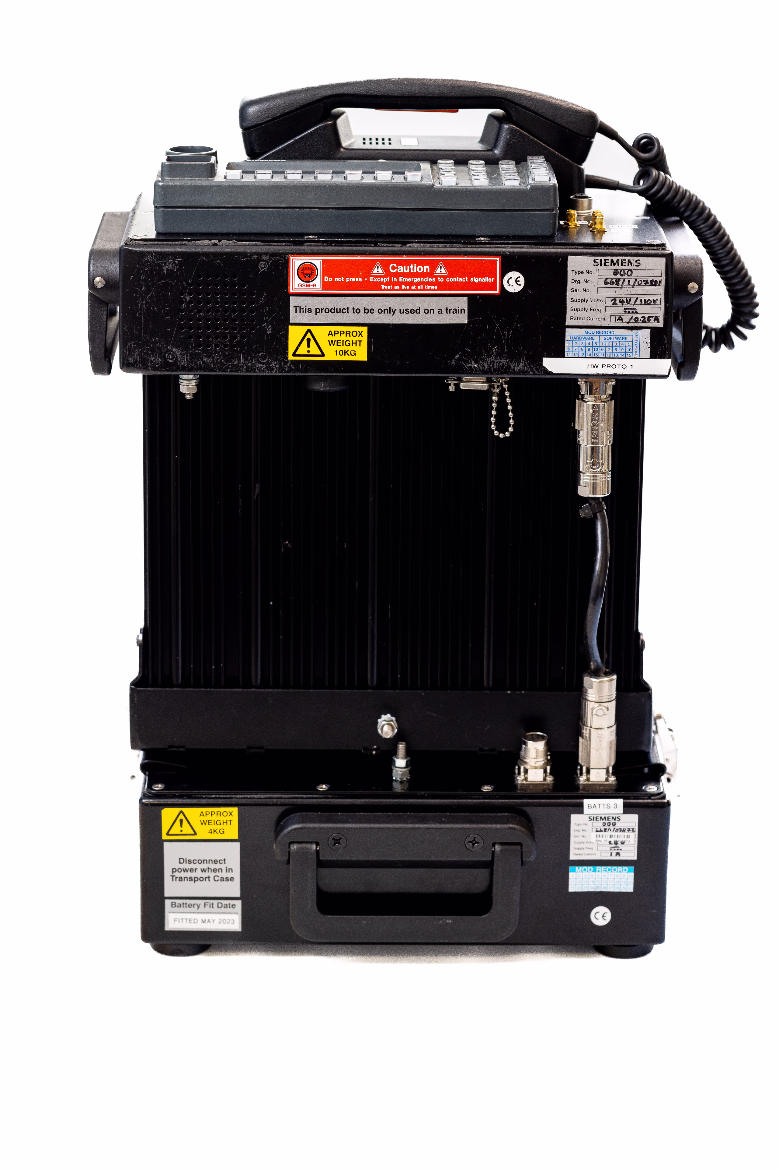 Transportable Cab Radio (SVR 400P) Siemens-Transportable-Radio-2