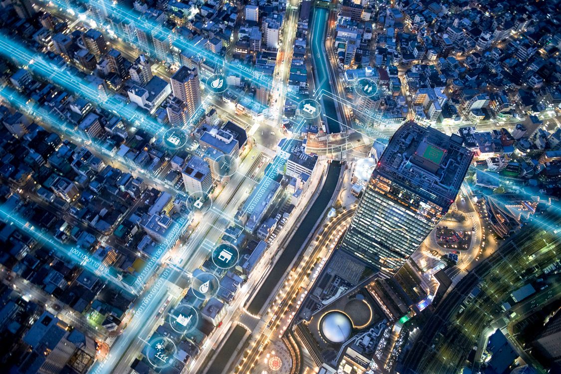Stromverbrauch rund um die  Uhr – Tokio bei Nacht, 2020