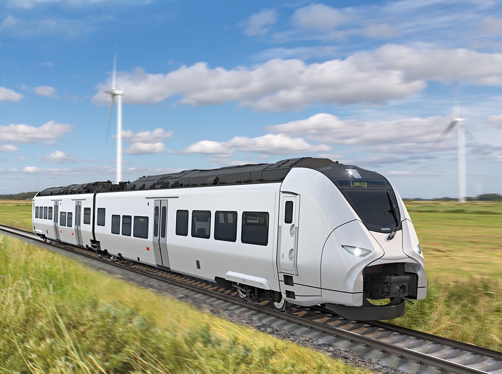 Siemens treinen op batterij