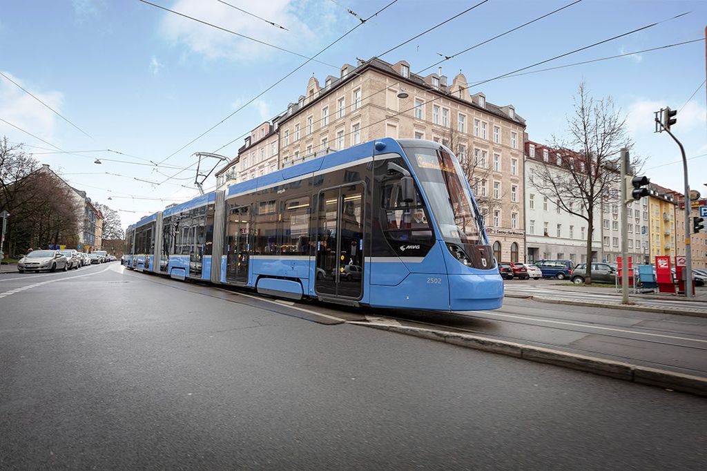 All eight new Siemens Avenio trams are in revenue passenger service in Munich, Germany