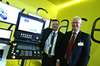 Dr. Wieland Klein, CTO Heinrich Georg, and Dr. Wolfgang Heuring, CEO Siemens Motion Control