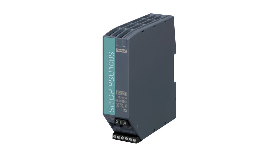 Produktbild SITOP PSU100S, 1-phasig, DC 24 V/2,5 A