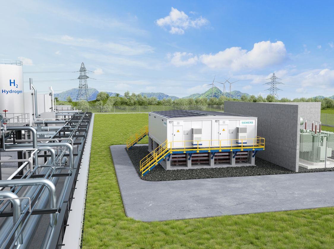 Siemens E-House: Pre-assembled modular power substation