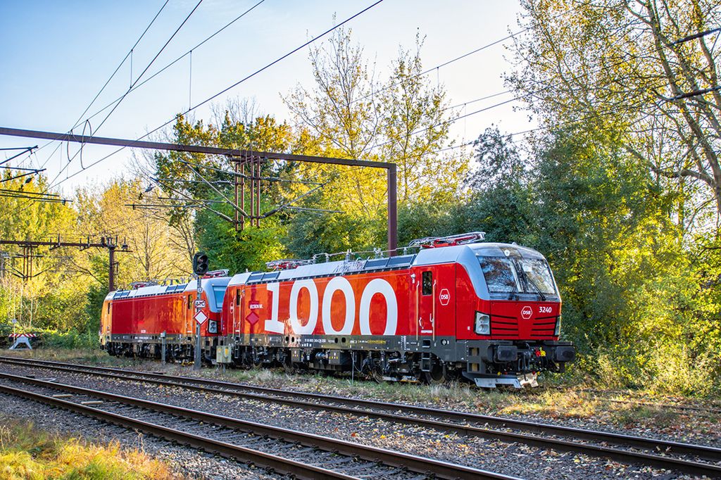 Jubiläums-Lokomotive: Siemens Mobility liefert 1000. Vectron aus