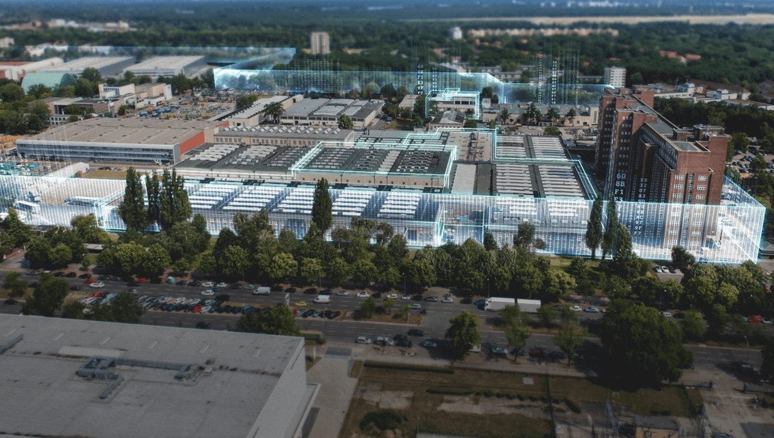 Eine digitale Stadt: Siemensstadt Square