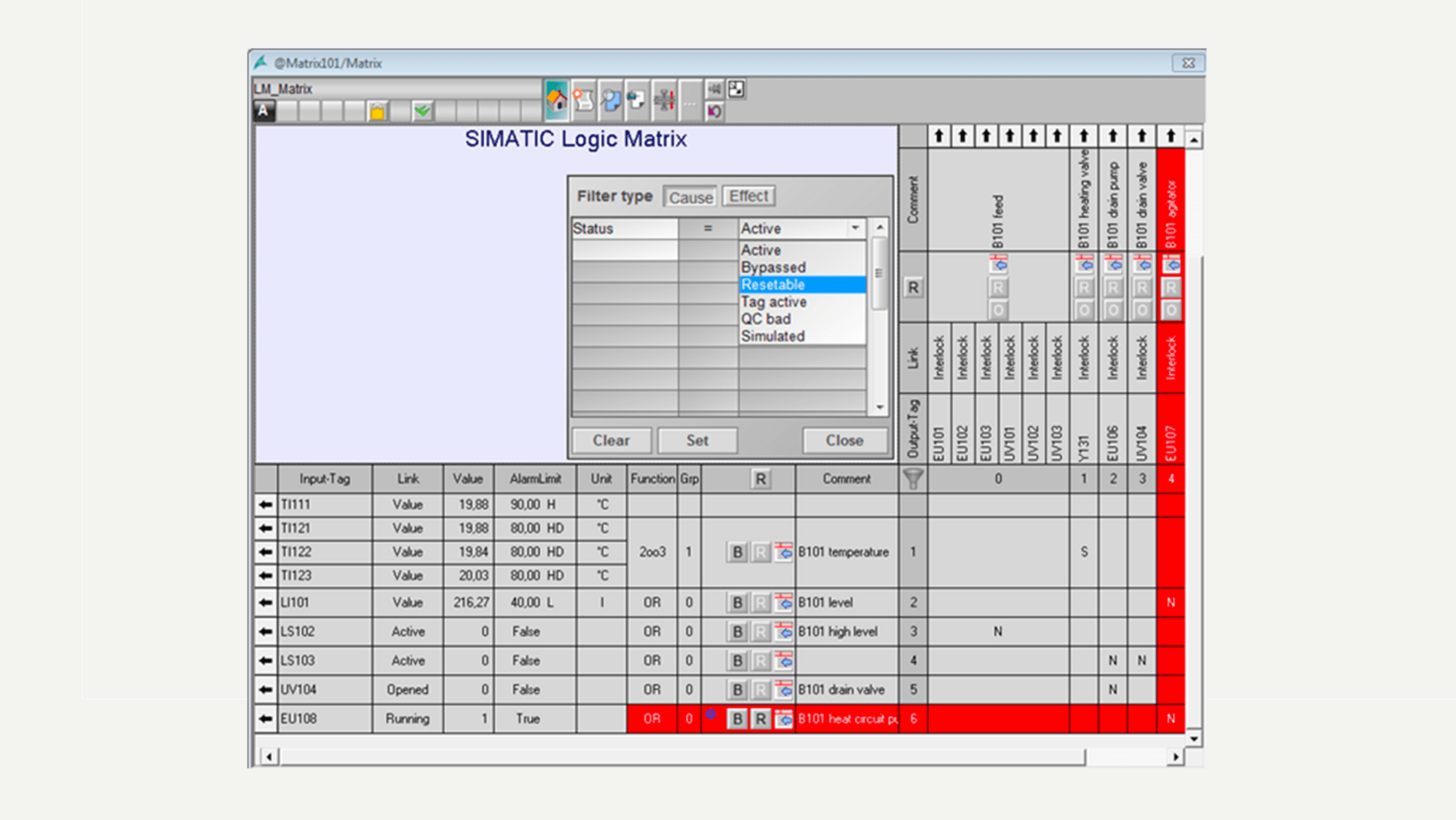 Logic Matrix - Siemens IT