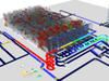 Multishuttle Warehouse, Heat Map and sorter system