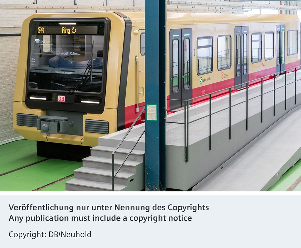 Das 1:1 Wagenmodell der neuen S-Bahn für Berlin und Brandenburg: Die perfekte Simulation im Vier-Wochen-Labortest