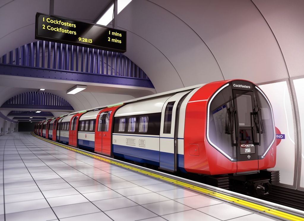 Transport for London und Siemens Mobility enthüllen das Design der neuen Züge der Piccadilly Linie