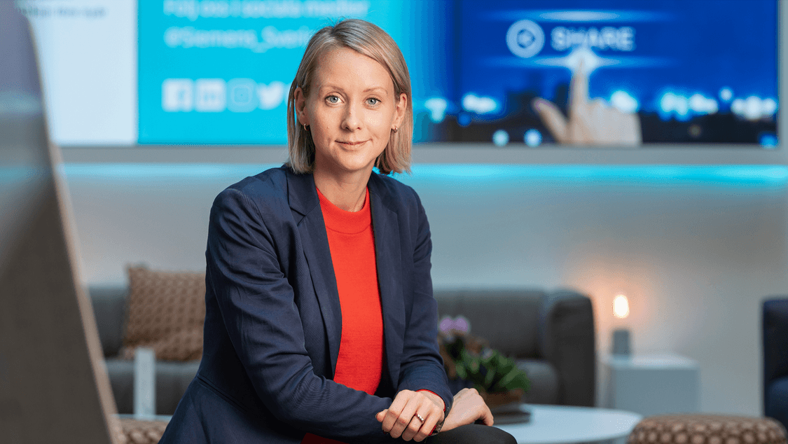 Anna Stenströmer, Siemens EHS- och hållbarhetschef