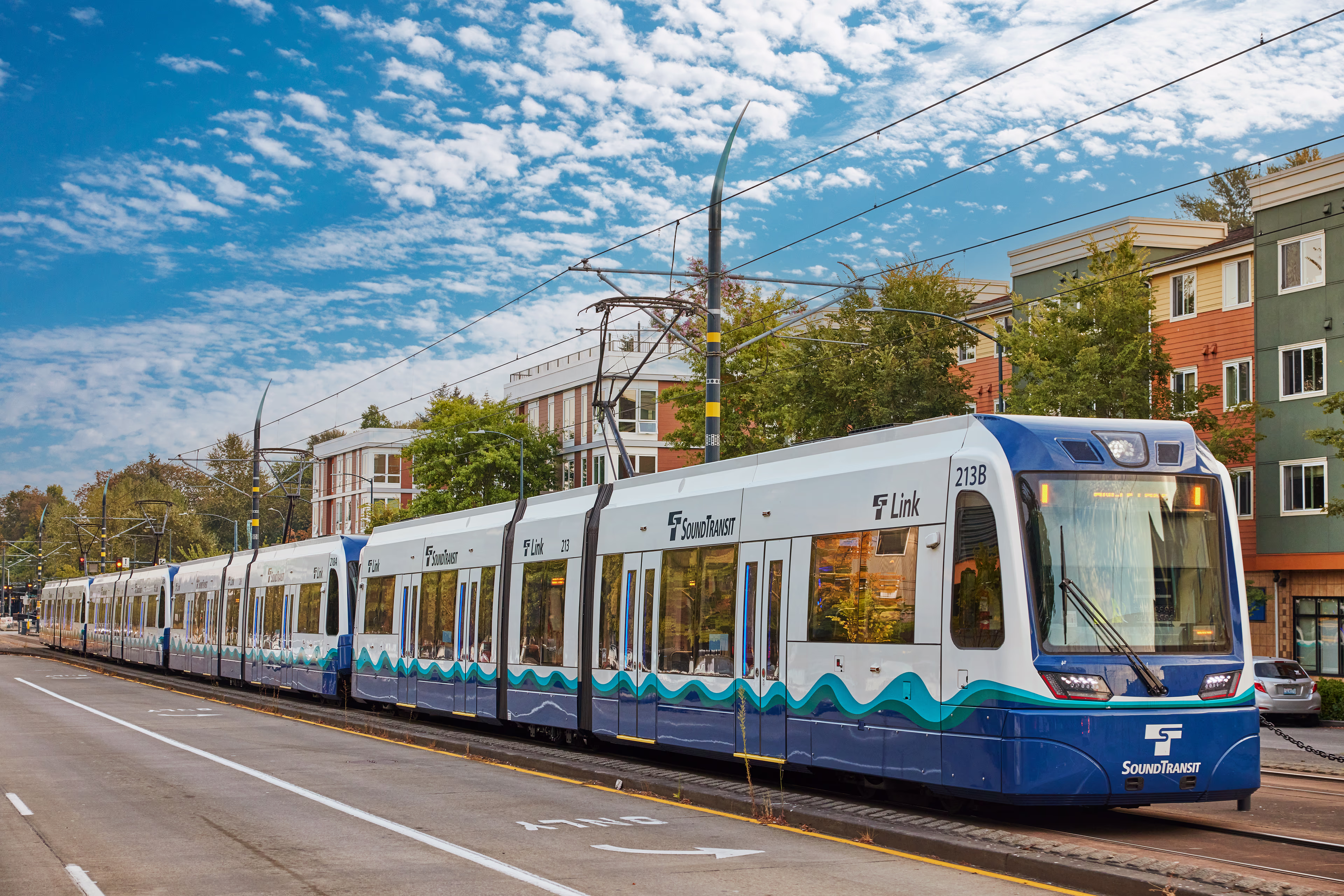 Seattle Sound Transit Light Rail Vehicle Seattle Sound Transit Light Rail Vehicle