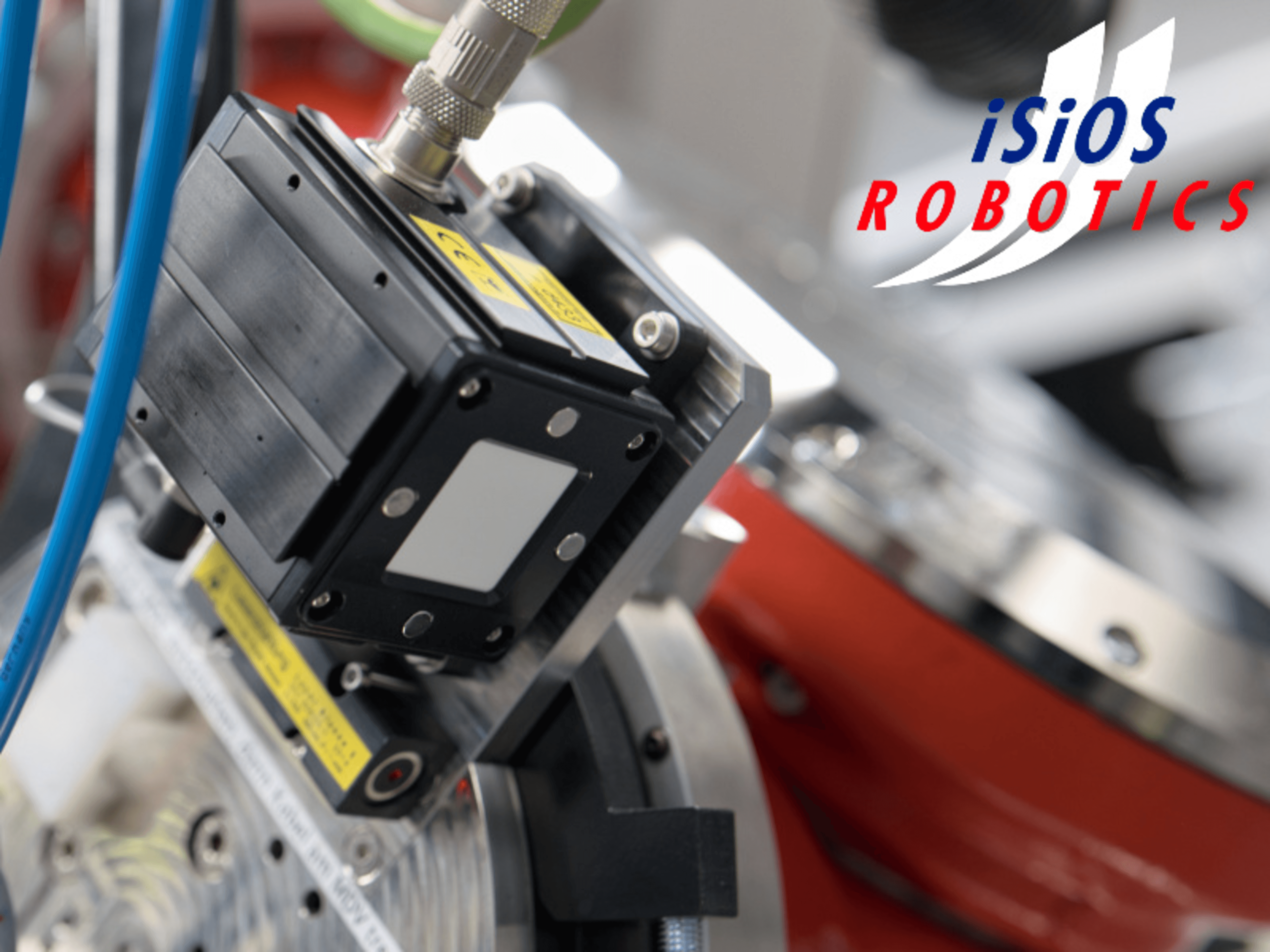 Isios sensor and laser on a robot