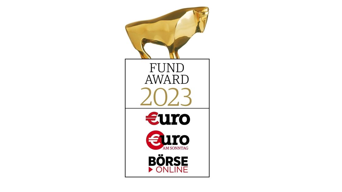 €uro-FundAwards 2023 für den Siemens Balanced , Mountain View Fund Award 2021
