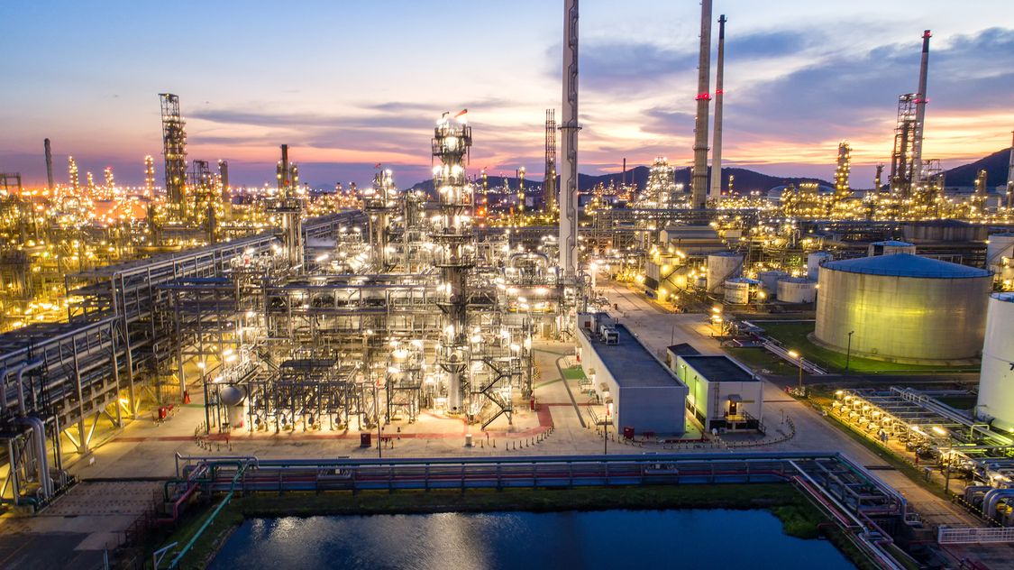 LNG facility in Qatar