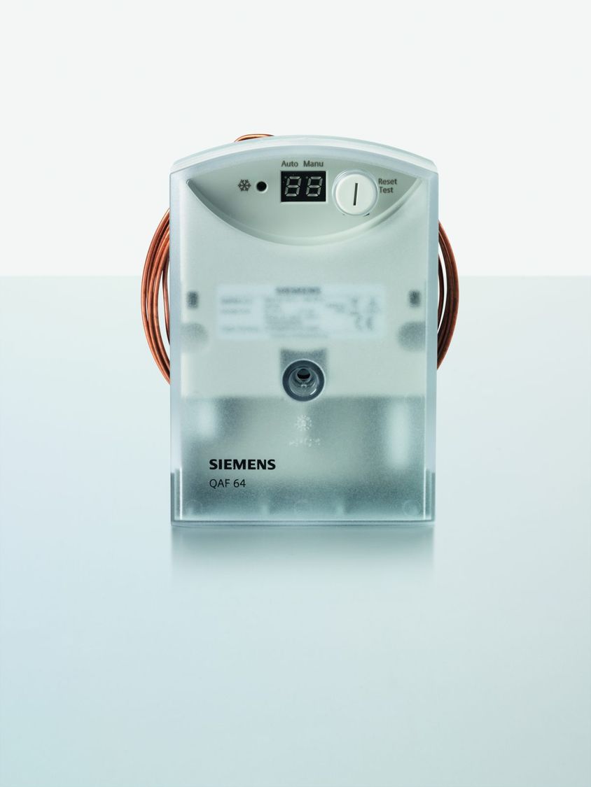 Siemens capillary and clamp-on thermostats