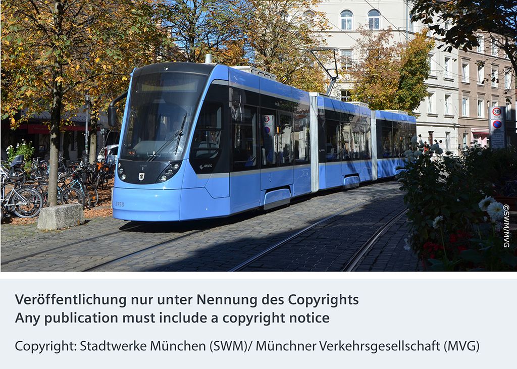 SiC semiconductor technology in tram: Siemens Mobility and Stadtwerke München successfully conclude test