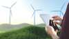 Monitoring and controlling turbines with mobile devices