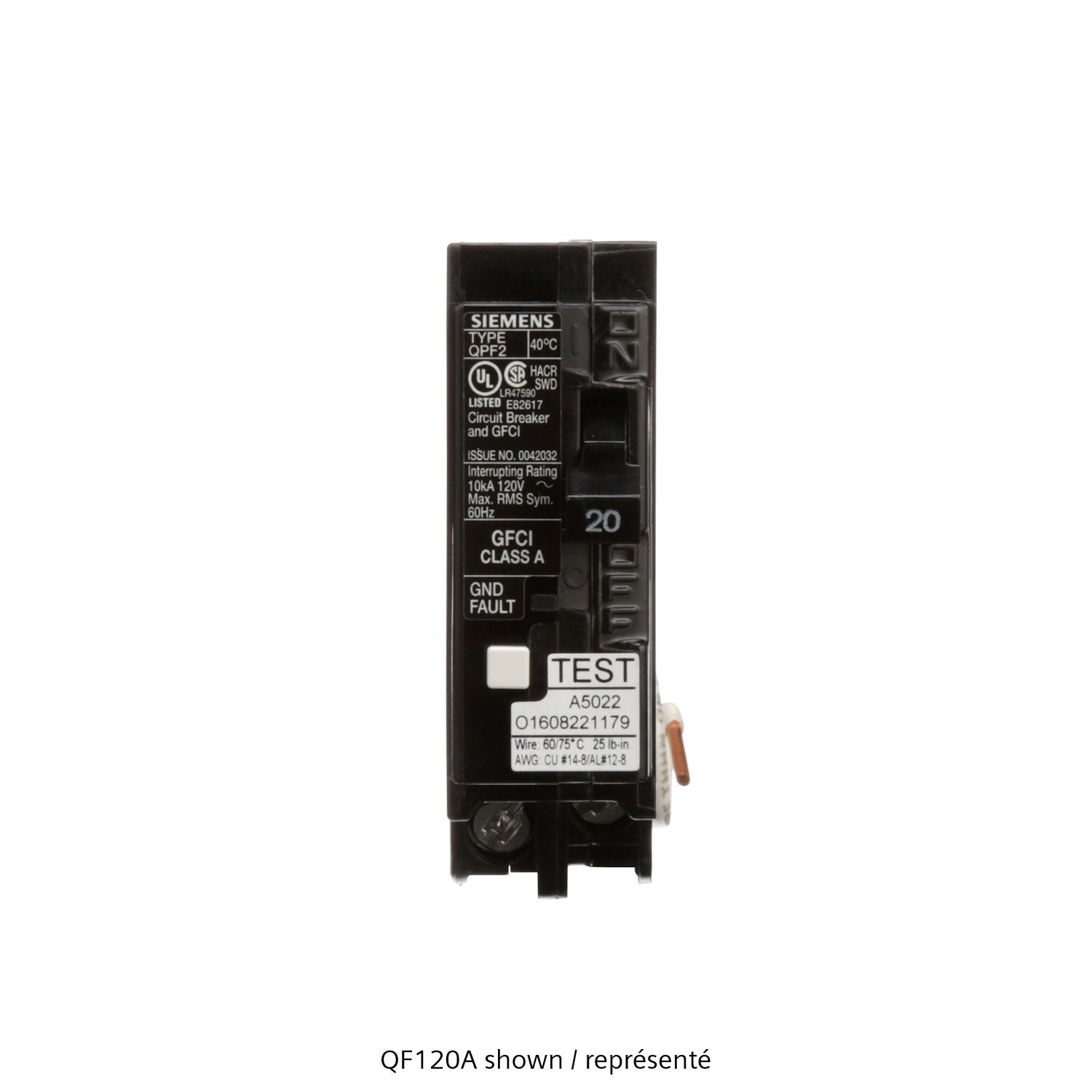 Siemens Ca QF250AH QPHF BRKR,2P,120 Product image for Siemens Ca QF250AH QPHF BRKR,2P,120