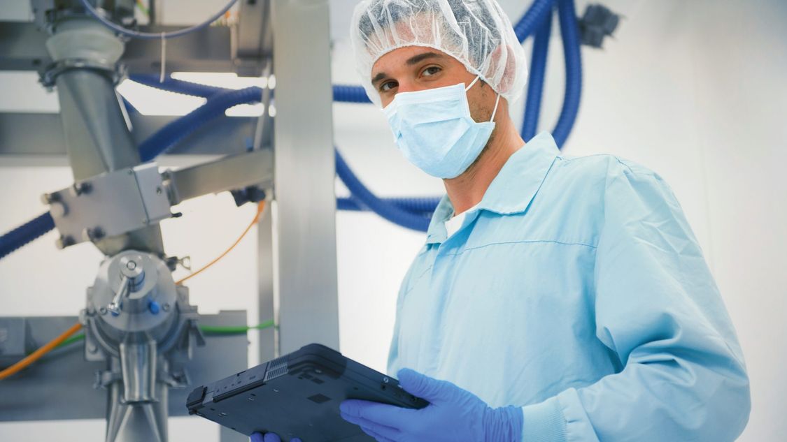 Paperless production in the pharma Industry