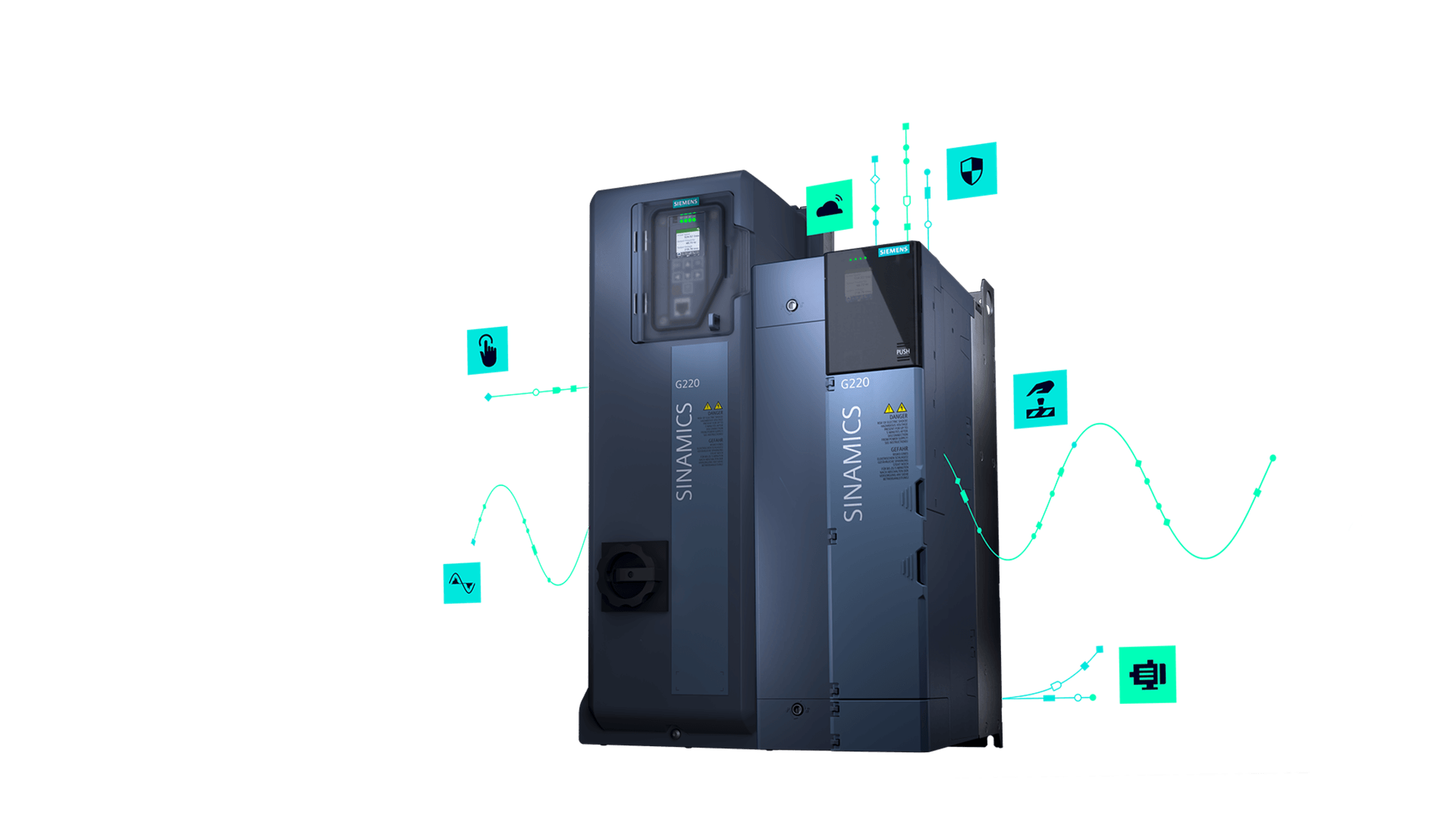 SINAMICS G220, IP20 & IP55 samt Clean Power/Regenerative - Siemens DK