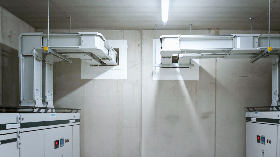 Les canalisations électriques préfabriquées du centre de données d'Interxion