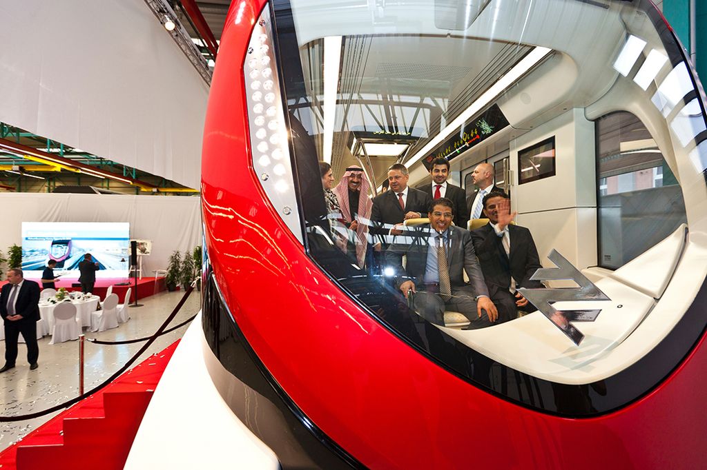 Siemens hat erstmals das neue Metrofahrzeug für das weltweit größte Nahverkehrsprojekt vorgestellt