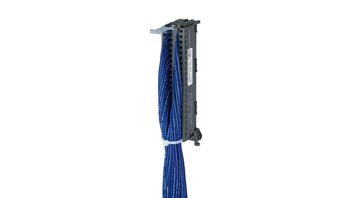 Front connector/single cores, SIMATIC TOP connect – flexible connection