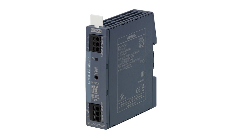SITOP PSU6200, 1-phasig, DC 24 V/1,3 A, 6EP3331-7SB00-0AX0