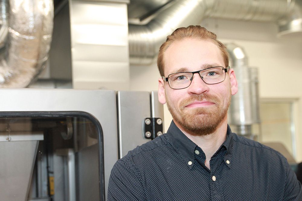 Niclas Malm, service- och designchef på Digital Metal.