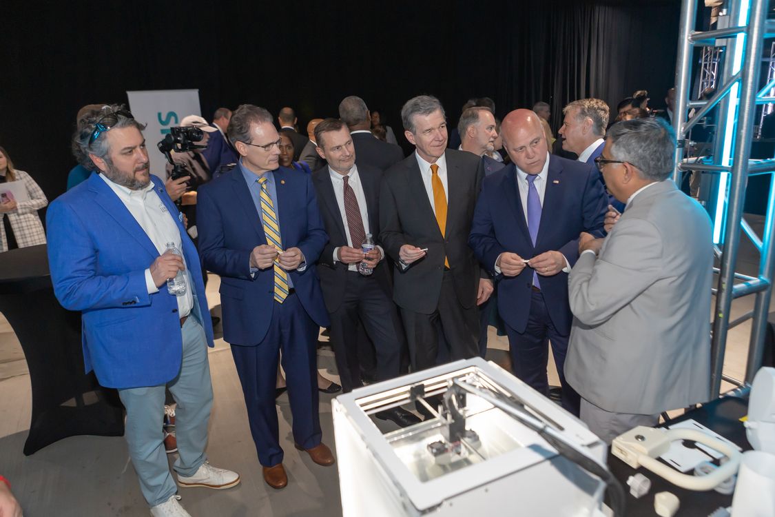 Siemens Mobility North Carolina Expansion Announcement Event - 3D Printing Manufacturing Station