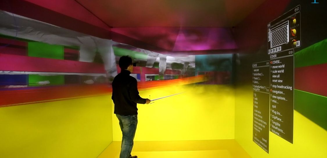 So lässt sich die Ausbreitung des Rauchs mit Virtual Reality veranschaulichen