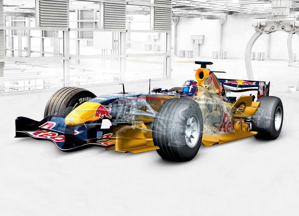 Siemens helps make racing cars faster and Formula One factory more