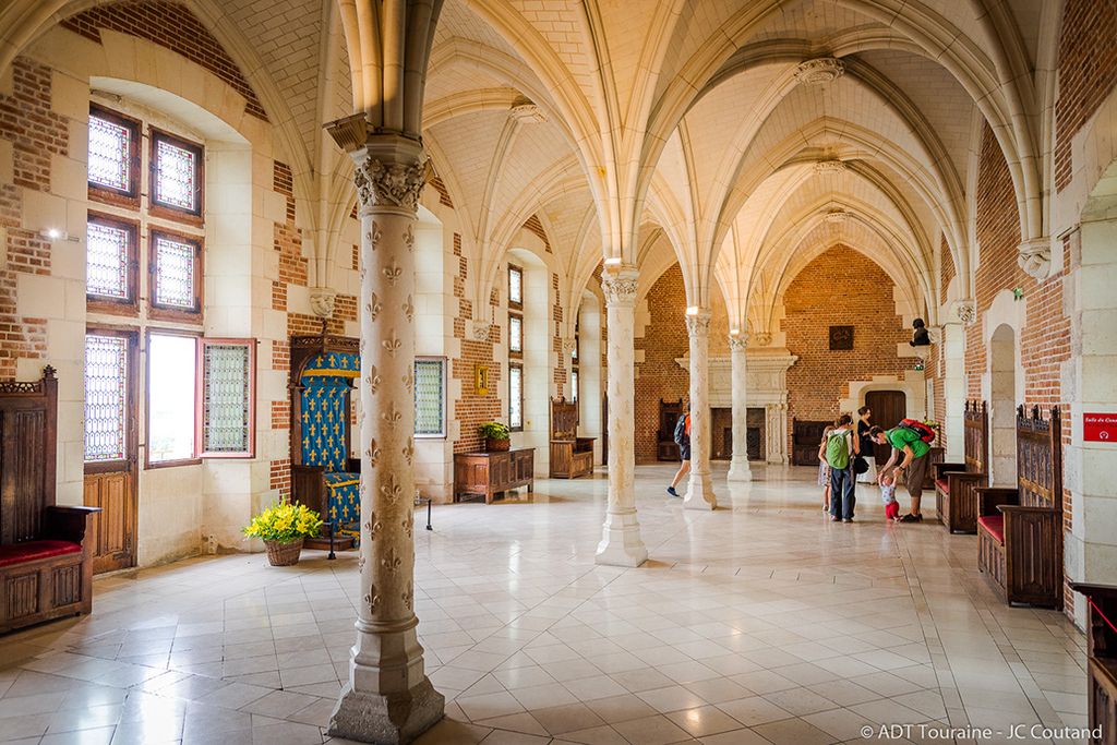 Photo intérieur du château royal d'Amboise