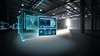 SINUMERIK ONE and virtual digitized machine tool in a production hall