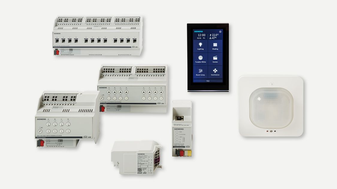 Picture of KNX product family
