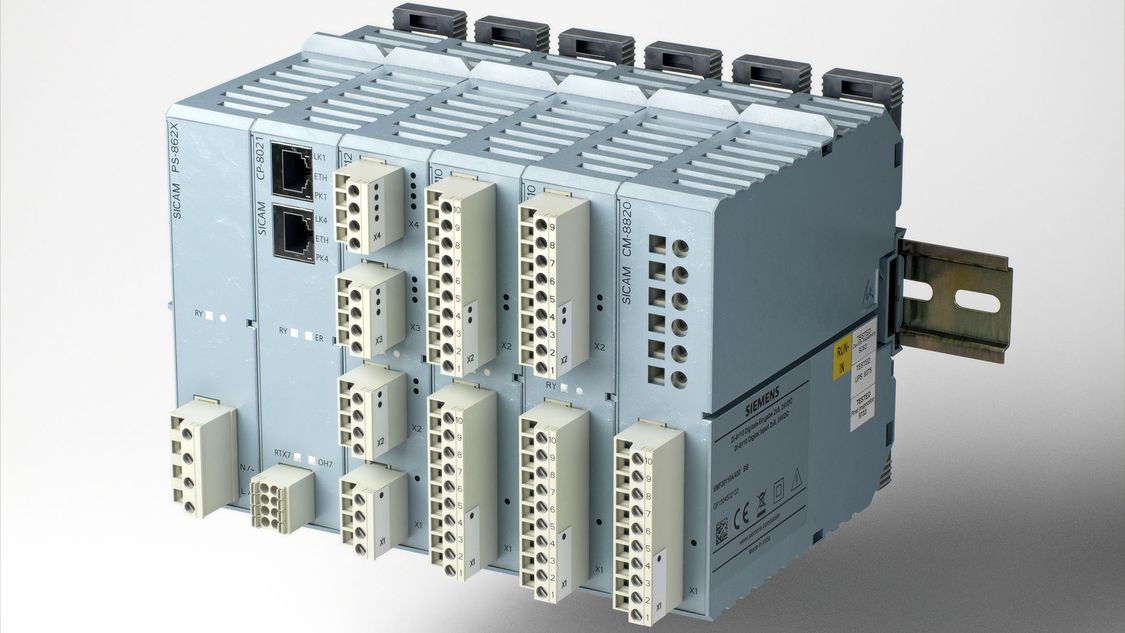 SICAM A8000 with modules