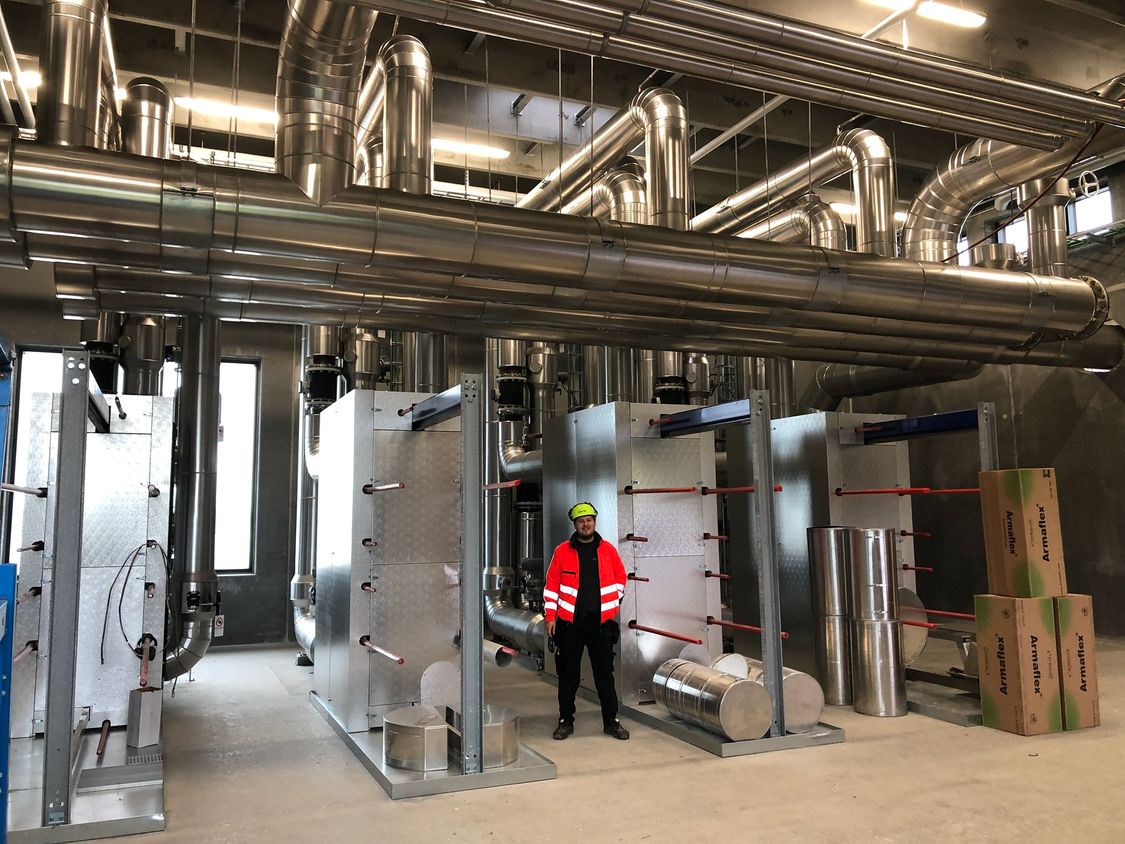 Aalborg Forsyning er klar til at levere fjernkøling til supersygehuset Nyt Aalborg Universitetshospital – formentlig med verdens mest energieffektive køleanlæg.
